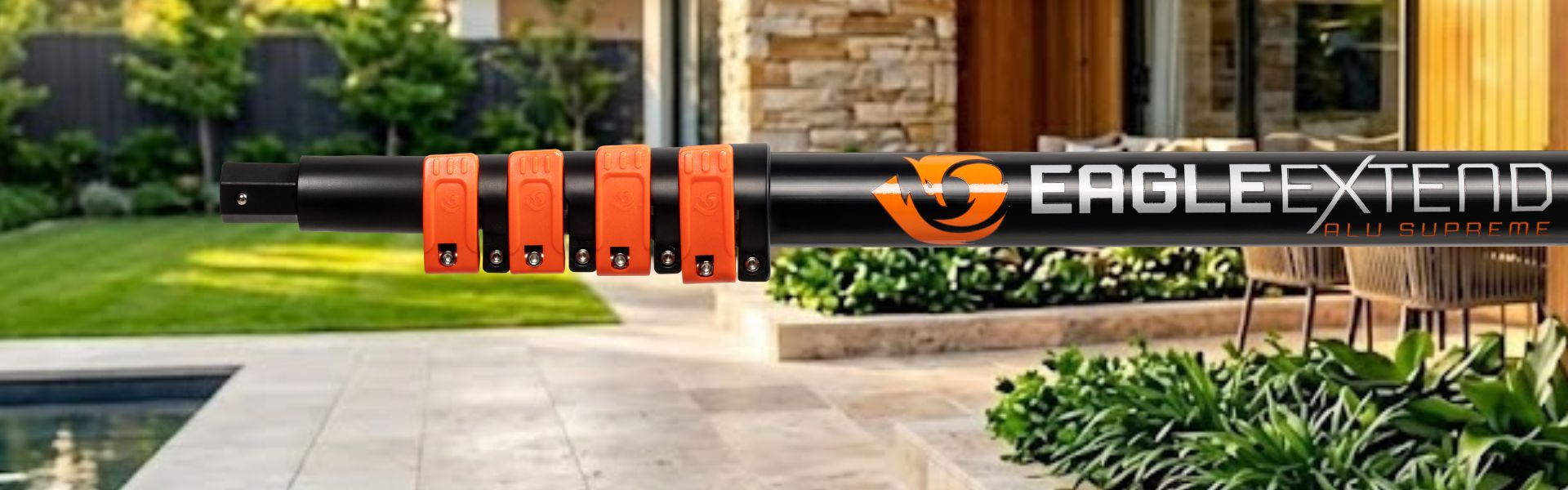 Telescopic poles Aluminium