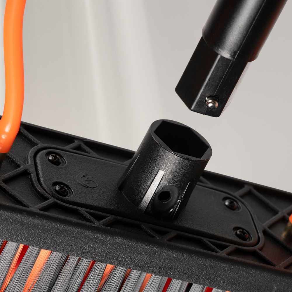 Telescopic pole Carbon Fiber Supreme incl. HexaLock Washing brush