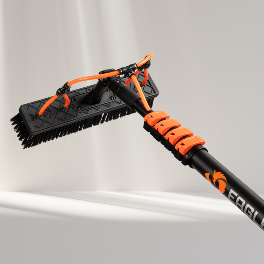 Telescopic Pole Carbon Fiber Supreme + Brushes Bundle