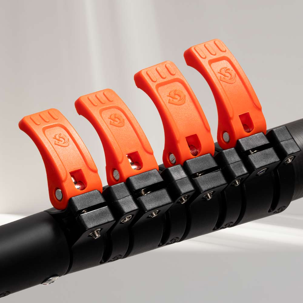 Telescopic Pole Carbon Fiber 3K Supreme + Brushes Bundle