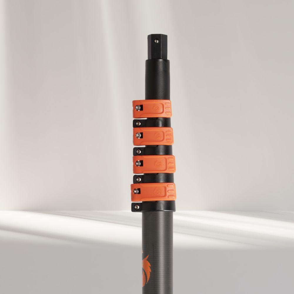 Clamp SureLock Telescopic pole Carbon Fiber and 3K Full Carbon Supreme