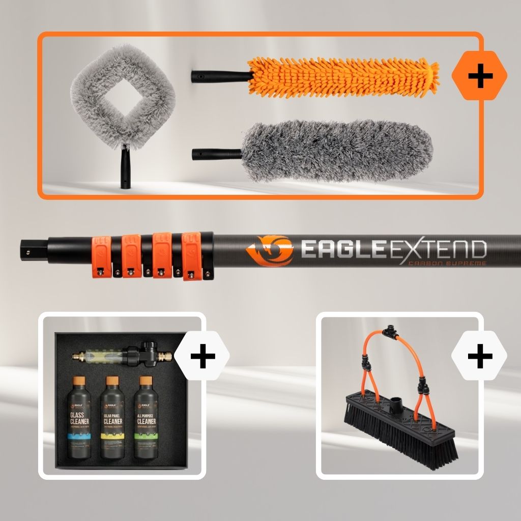 Telescopic Pole Carbon Fiber Supreme + Interior Bundle