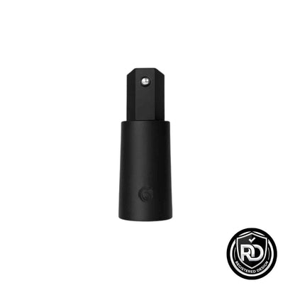 End adapter telescopic pole end segment 25mm - HexaLock