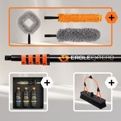 Telescopic Pole Aluminium Supreme + Interior Bundle