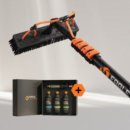 Telescopic pole Aluminium Supreme incl. HexaLock Washing brush