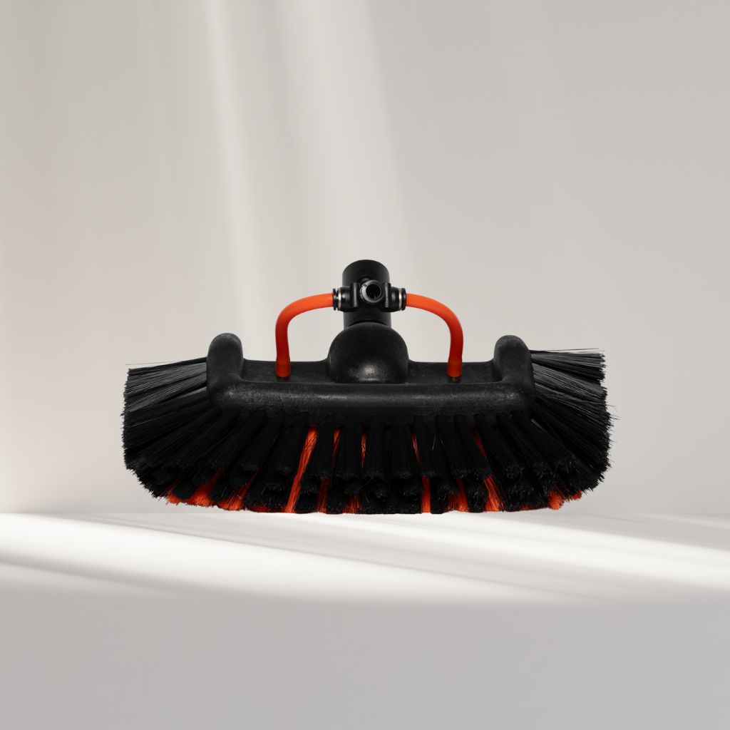 Telescopic Pole Carbon Fiber 3K Supreme + Brushes Bundle