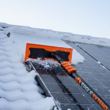 Telescopic Pole Aluminium Supreme + Glass and Solarpanels Streak-Free Bundle