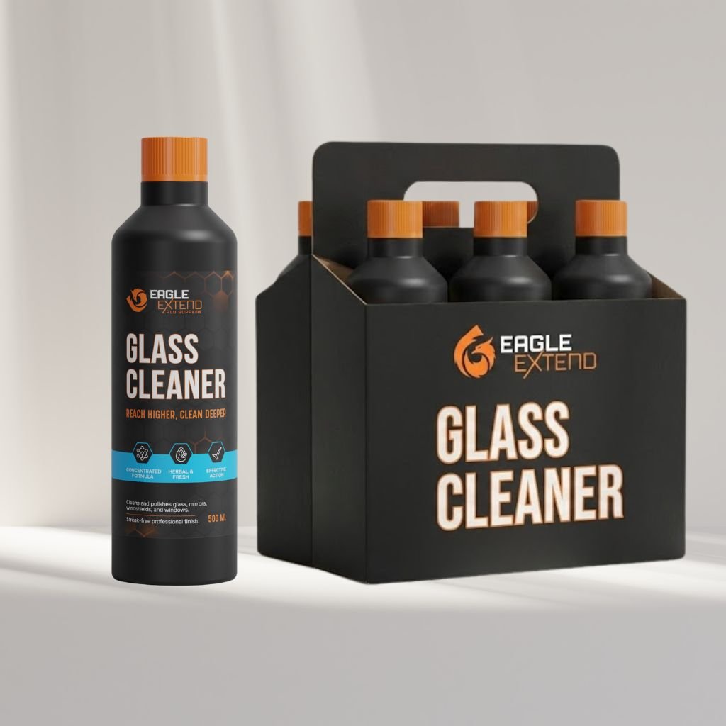 6-Pack: Glass Cleaner – Crystal Clear Result